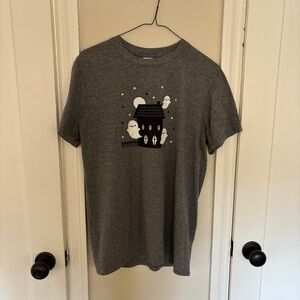 Halloween T-Shirt with Ghost Design